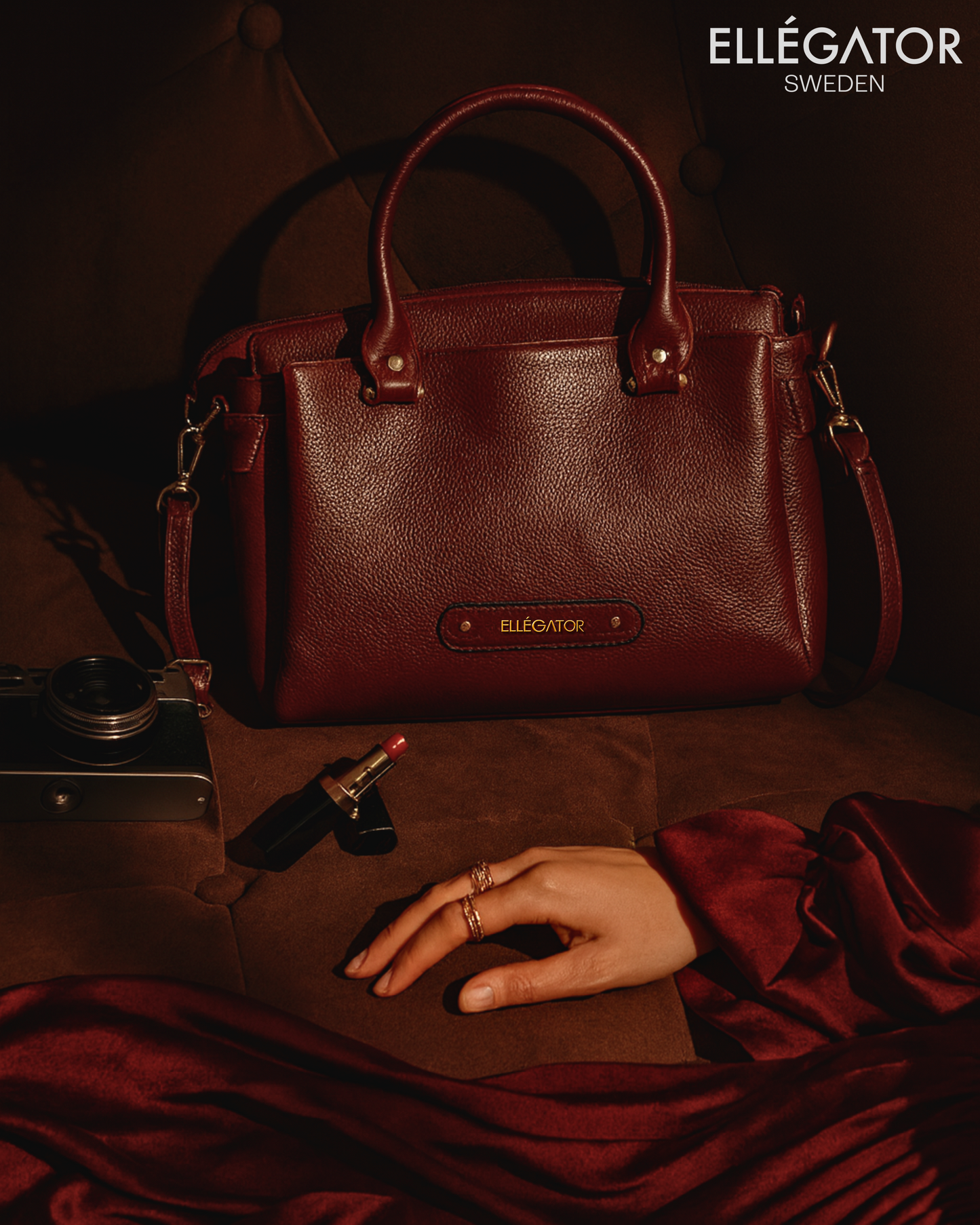ELLÉGATOR NORDIC BAG CHERRY