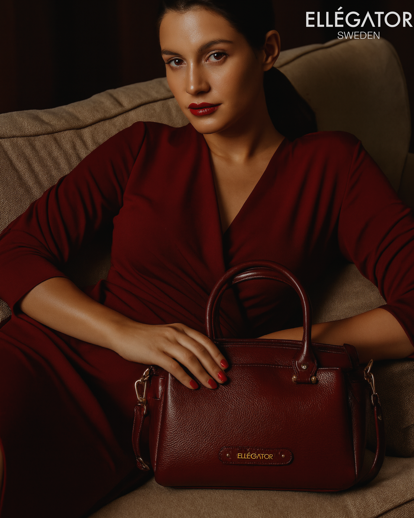 ELLÉGATOR NORDIC BAG CHERRY